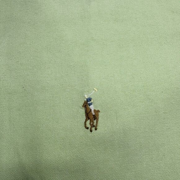 Ralph Lauren Shirt Mens Extra Large Green Classic  Pony Short Sleeve 2XB - Picture 3 of 10